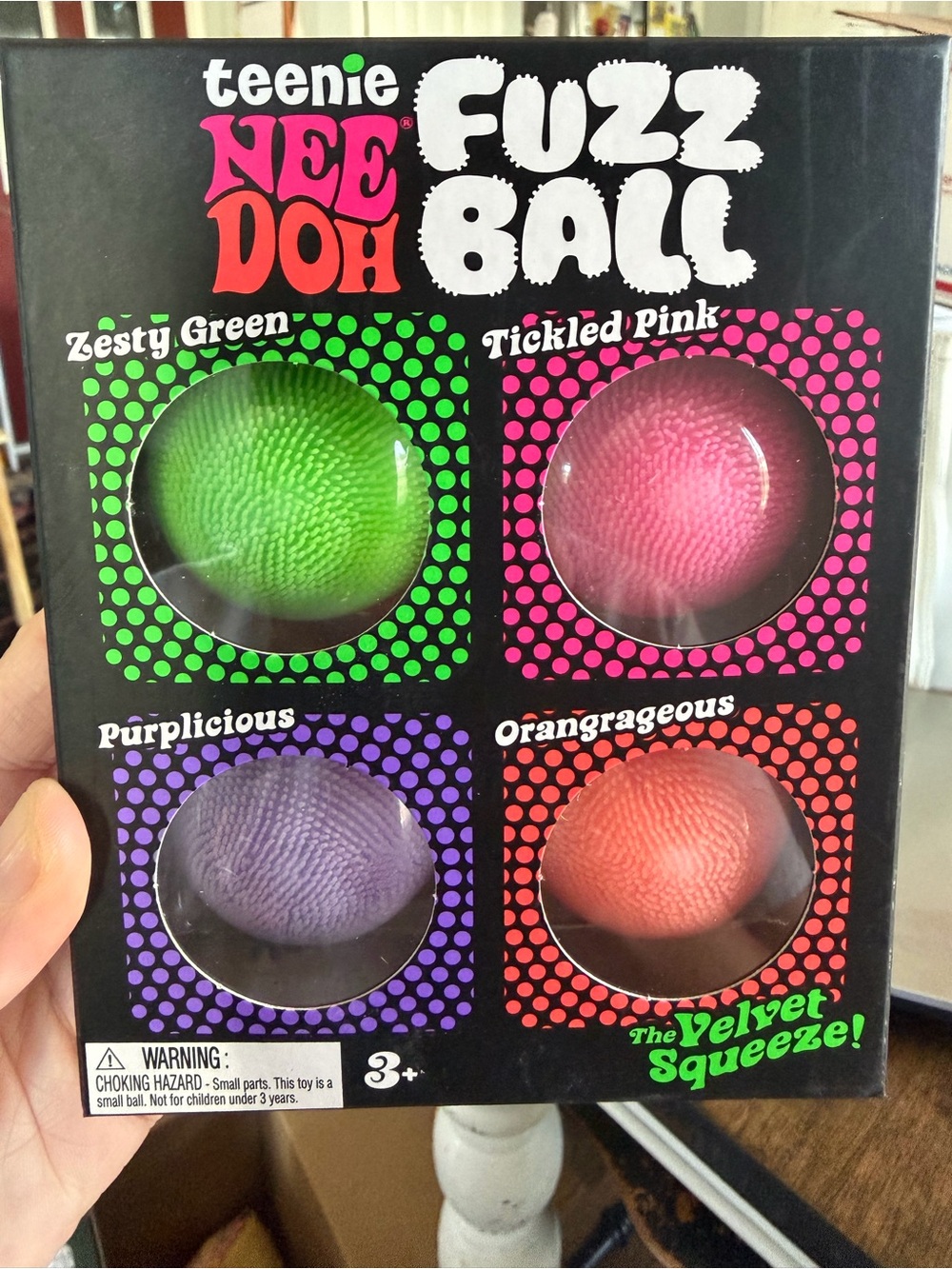Teenie needoh fuzz ball